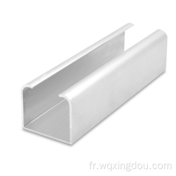 Profil industriel Profil en aluminium alliage de levage Verre de rail